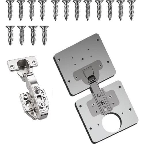 Steel Hinge Repair Plate For Cabinet Furniture Drawer Window Flat Stainless