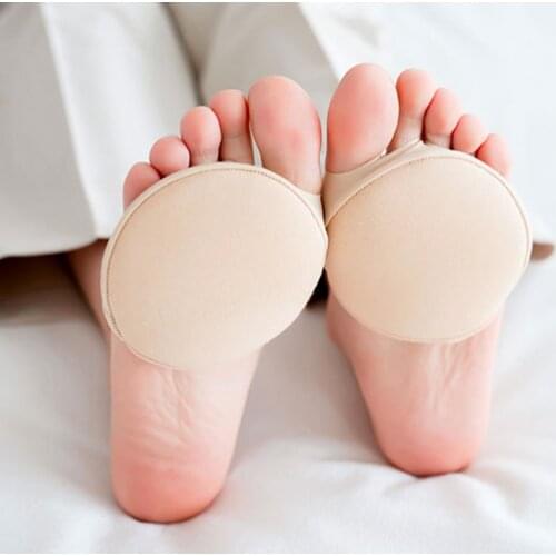 Five Toes Forefoot Pads for Women High Heels Half Insoles Calluses Corns Foot Pain Care Absorbs Shock Socks Toe Pad Inserts