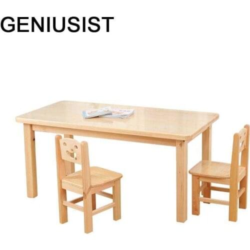 Tavolo Bambini Baby Chair and Toddler Silla Y Infantiles Pour Enfant Kindergarten Kinder Mesa Infantil Study for Kids Table