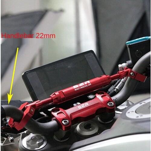 Suitable for Suzuki Dl250 Modified Extension Rod Handlebar Mobile Navigation Fixed Bracket Faucet Balance Expansion Rod
