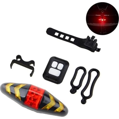 Waterproof Wireless Remote Bicycle Turn Signal warning Lights Mountain Bike Taillights Cycling Lights Flashing Headlights