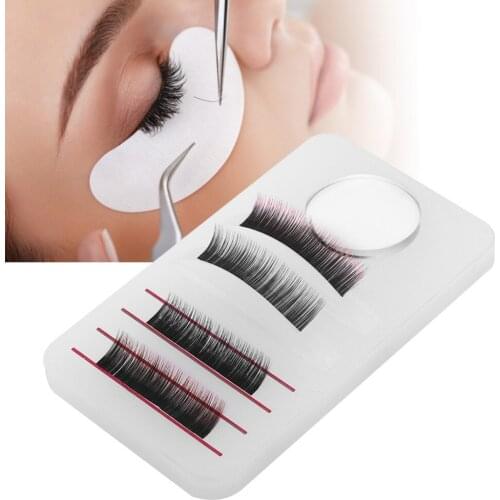 Brand new 2 types false eyelashes stand holder women fake eyelash base fashion tray holders with silicone pad for eyelash graft