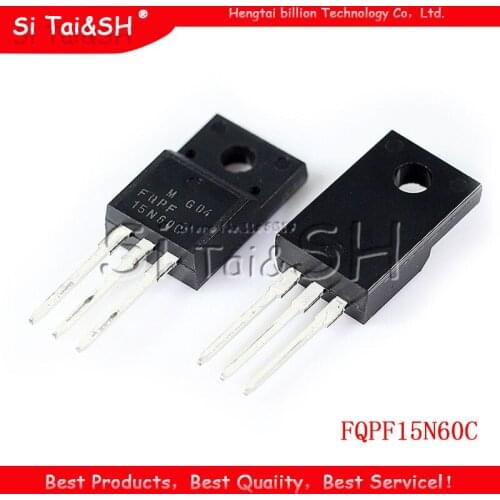 10pcs/lot FQPF15N60C 15N60 TO-220F