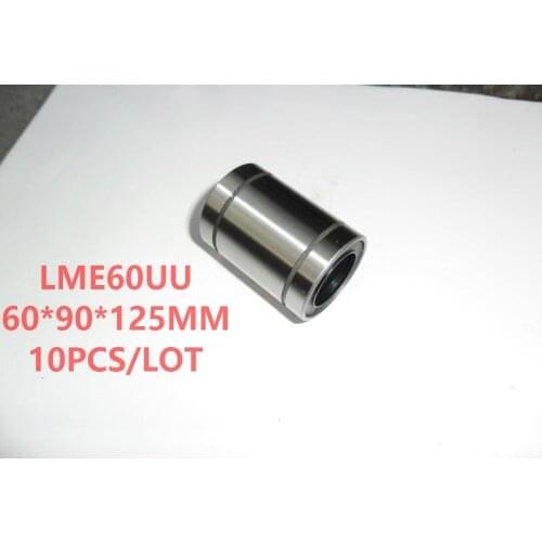 10pcs/lot LME60UU Linear bearings Linear bushing cnc router 3d printer parts guide 60*90*125MM