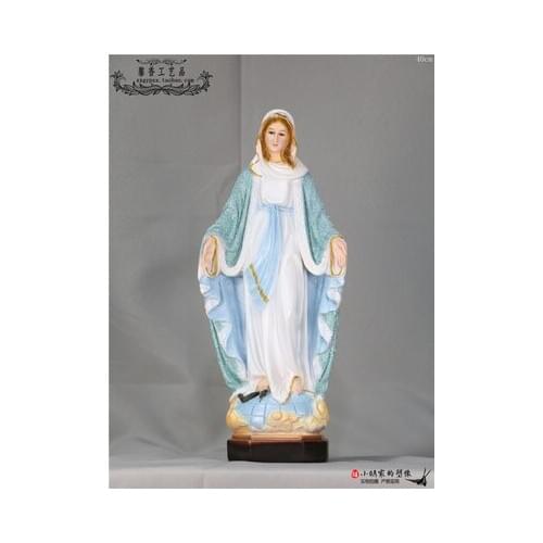40 cm Jesus the saint of Mary virgin Mary was untainted by Luther statue is placed Catholicism imports saints home decoration