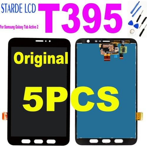5PCS 8.0" LCD For Samsung Galaxy Tab Active 2 T395 SM-T395 SM-T395C LCD Display Touch Screen Digitizer Assembly Replacement