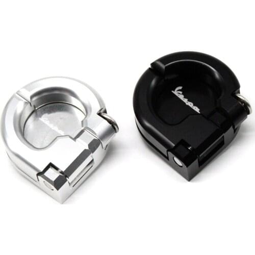 For Vespa GTS150 GTS250 ABS GTS125ie GTS300ie Super Scooter Helmet Hooks Crochet Locks Parts VESPA logo Motorbike Accessories