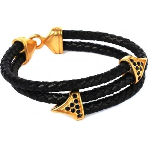 BC Bracelets for women pulseras men bracelet men Genuine Leather Bracelet Men Woman bracelets & bangles