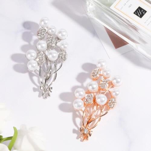 Celadon Silver Brooches For Clothes