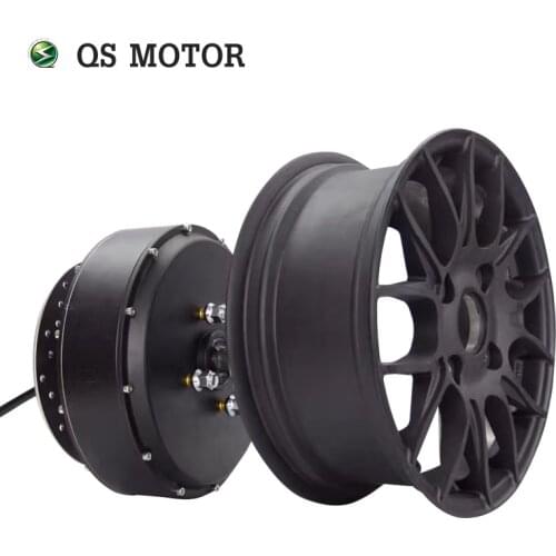 QS Motor 12*5.0inch 3000W 260 V4 72v 70kph High Effctive Detachable In Wheel Hub Motor for Electric Motorcycle