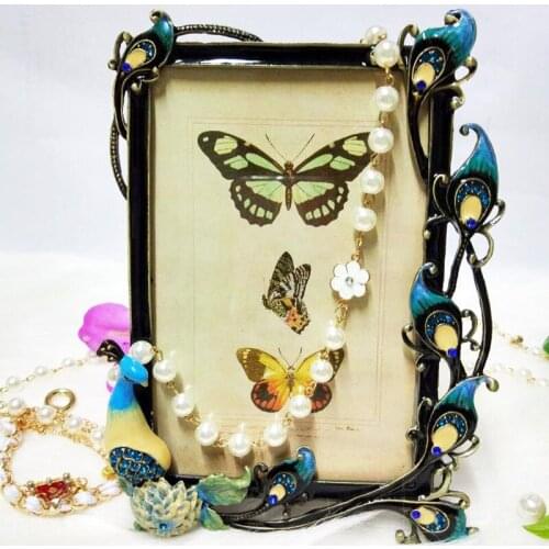 Peacock Photo frame wedding creative craft gift home living room decoration