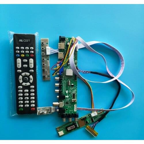 Kit For LTN150XB-L03 remote Panel Controller board 1 CCFL LCD Digital HDMI DVB-C DVB-T 1024X768 TV VGA USB AV 30pin 15"