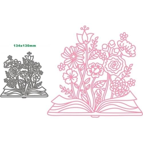 Metal Cutting Dies Fresh Flowers for DIY Scrapbooking Album Paper Cards Decorative Crafts Embossing Die Cuts