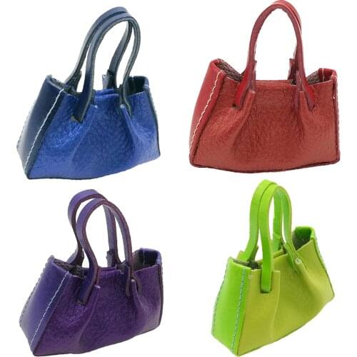 Cute Dolls PU Leather Bag For 1/6 SD Ball Joint Dolls Decor 5x5.8cm