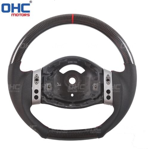 Real Carbon Fiber steering wheel for Mini R50 R52 R53 R55 R56 R57 R58 JC-W