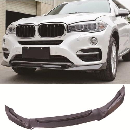 Carbon fiber Front Lip Spoiler Standard model Fit For BMW X6 F16