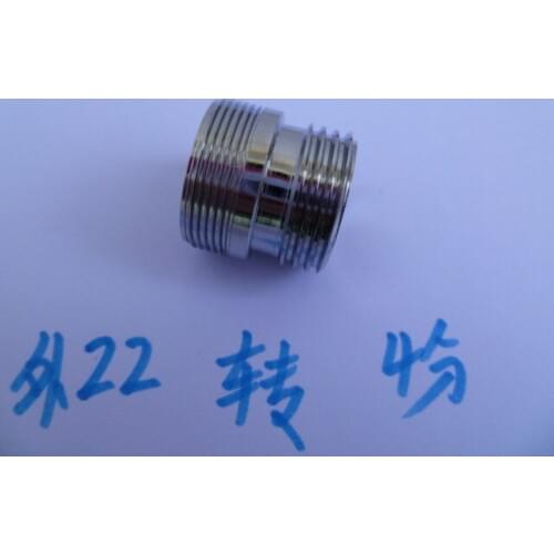 Vidric Faucet adapter External M22*1 turn 4 points Fine tooth conversion coarse interface