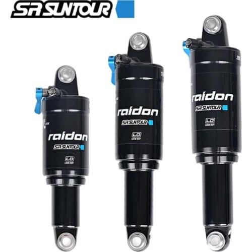 Mountain Bike Air Rear Shock SR SUNTOUR 165mm 190mm 200mm With Lockout MTB Bicycle Suspension Air Shock Absorber