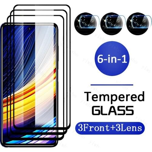 Tempered Glass for Xiaomi Poco X3Pro Screen Protector Camera Lens Film for Mi Poco Phonepoco Pocco Poko Poxo X 3 X3 Pro Glass