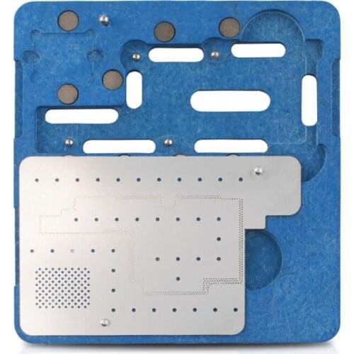 1PC Logic Board BGA Repairing Tools Accessories for iPhone X Planting Tin Fixture Motherboard IC Chip Ball Soldering Net