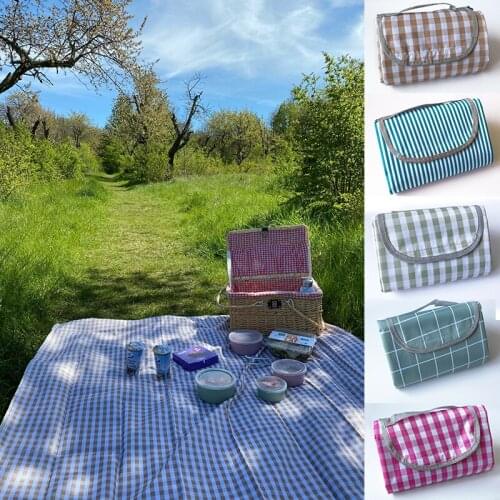 2M*1.5 Waterproof Picnic Blanket Camping Mat Oxford Outdoor Sleeping Tent Mattress Sitting Sand Free Mat Sandproof Beach Blanket
