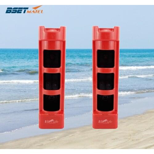 2X ABS Plastic Fishing Rod Pole Holder Fishing Box Fishing Rod Support Durable Tube Mount Bracket Socket Rack Boat Accessories
