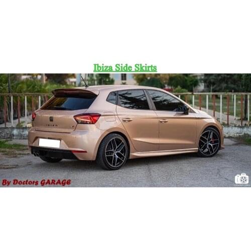 For Seat Ibiza 2017 2018 2019 2020 Sill Side Bumper Attachment 2 Pcs All Colors Trim Body Kit Lip Auto Accessory Sport Quality