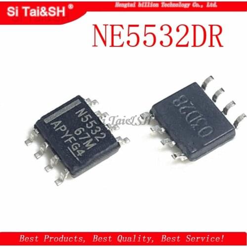 20PCS NE5532DR SOP8 NE5532 SOP N5532 5532DR SOP-8 SMD new and original IC