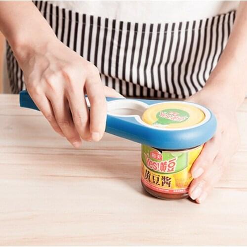 4 in 1 Multifunction Screw Cap Jar Bottle Wrench Creative Gourd-shaped Can Opener Screw Kitchen Tools