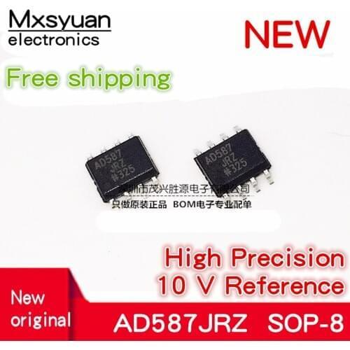 50PCS AD587 AD587JR AD587JRZ SOP-8 Original authentic and new Free Shipping