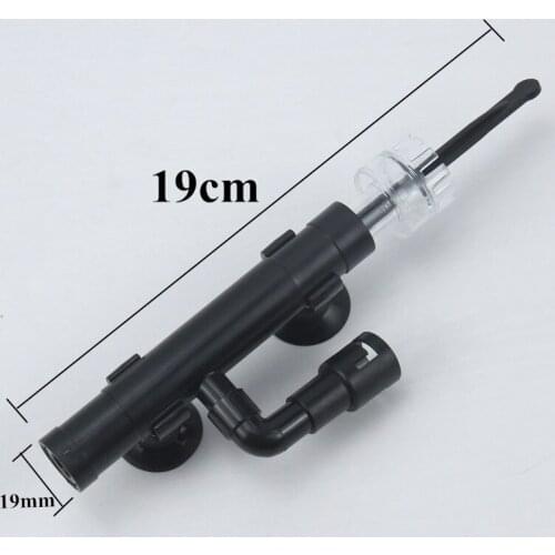 Aquarium Accessories Skimmer Parts for Fish Tank, Surface Skimmer Fitting, Clear Surface Protein Oil Slik Bacterial Film Remover