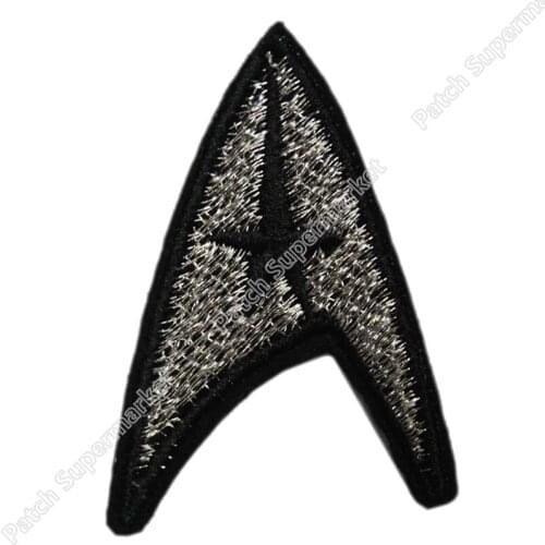 Star Fleet Enterprise Crew Iron On/Sew On Patch Tshirt TRANSFER MOTIF APPLIQUE Rock Punk Badge Wholesale accessories