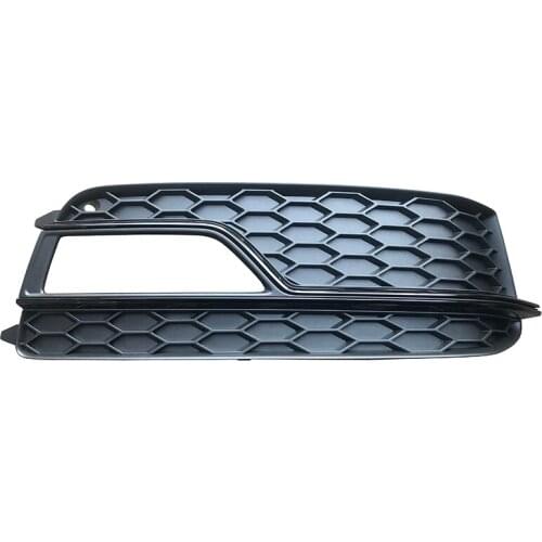 8T0807681K 8T0807682K for Audi A5 S5 2012-2018 Grid of fog lamp shade under front bumper lamp of automobile fog lamp frame