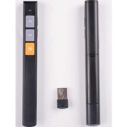 Mini Wireless Presentation Laser Pointer,PowerPoint Presenter ,PPT Clicker Remote Control Pen for Teaching Meeting
