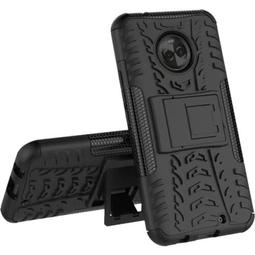 For Motorola Moto X4 case Hybrid Textured Armor Hard Protective Case ShockProof Holder Cover
