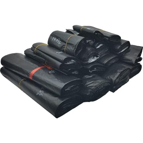 10 Pcs Black Courier Bag Express Envelope Storage Bags Mail Bag Mailing Bags Self Adhesive Seal Plastic Packaging Pouch