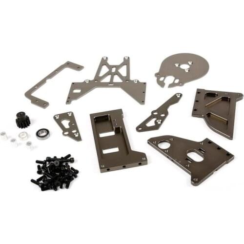 8S Brushless E-Baja Conversion aluminum metal Motor Mount Kit for HPI Baja5b 5T 5SC ,Rovan ,KM 2WD buggies trucks