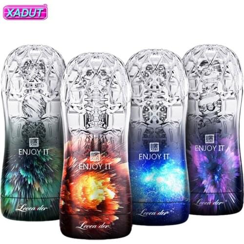 Masturbator Cup Sex Toys for Male Vagina Sucking Adult Endurance Exercise Vacuum Pocket Cup Sex Products