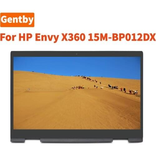 15.6 inch IPS 1080P LCD Touch Screen Digitizer Assembly Bezel Board for HP Envy x360 15-bp143cl 15-bp051nr 15-bp152nr and More