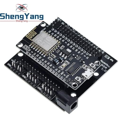 TZT NodeMcu Node MCU Base ESP8266 ESP-12E Testing DIY Breadboard Basics Tester Suitable For NodeMcu V3 For Arduino IDE