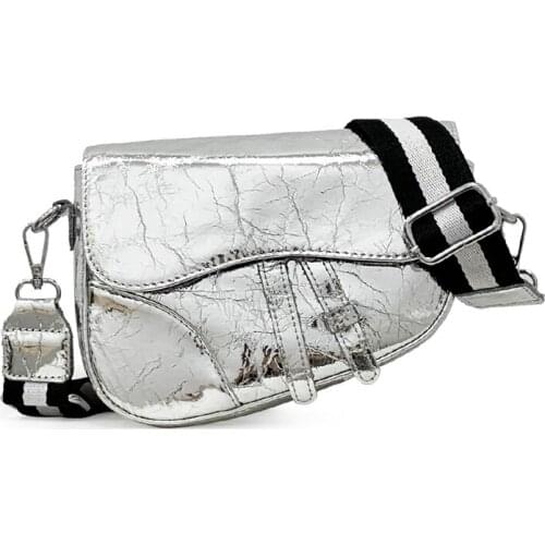 Luxury Designer Womens Messenger Bag Cowhide Leather Fashion Shoulder Bag Female Brand Handbag Wallet with Solid Color Buckle