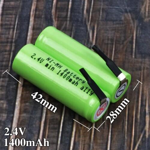 Replacement Battery for Philips Braun Control Series shave 42mm x 14mm x 28mm 2.4V 1400mAh Batteries