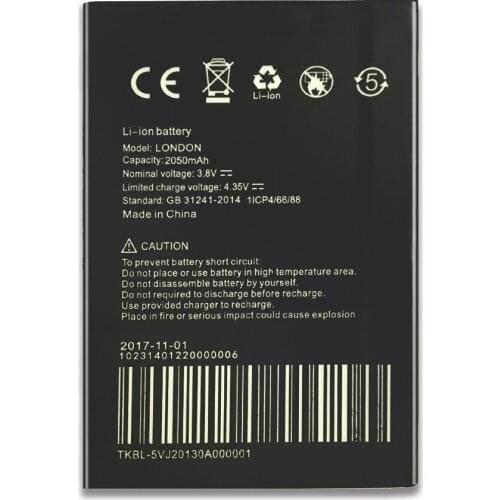 ISUNOO 2050mAh Replacement UMI LONDON