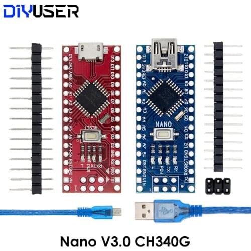 Nano With the bootloader compatible Nano 3.0 controller for arduino CH340 USB driver 16Mhz Nano v3.0 ATMEGA328P/168P