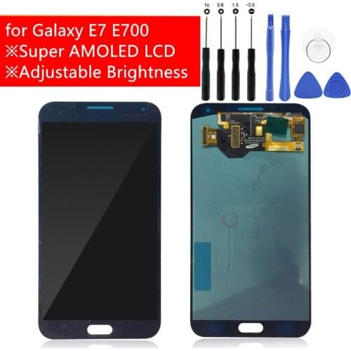 For Samsung Galaxy E7 E700 LCD Display Touch Screen Digitizer Assembly for Galaxy E7000 E7009 E700F E700F/DS E700H Repair Parts