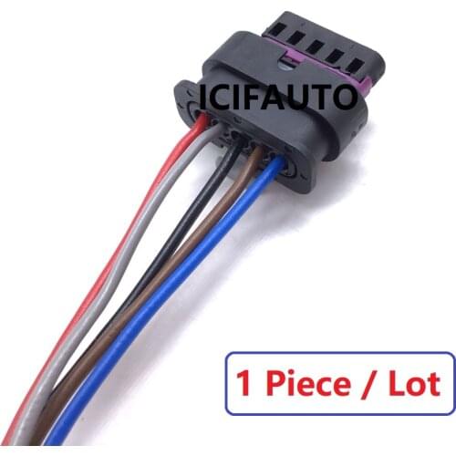 5 Pins Mass Air Flow Sensor MAF Female Harness Pigtail Connector 4F0973705 For Bmw Audi Volkswagen Jetta Pre-Wired 8K0973205