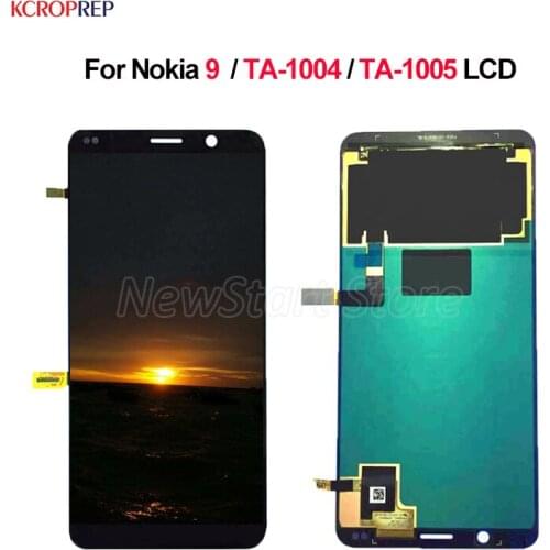6.0" For Nokia 9 LCD Display Touch Screen Digitizer Assembly 100% New Replacement Accessory For Nokia 9 lcd TA-1004 TA-1005