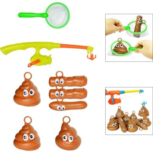 Baby Pool Fishing Bath Toy Fishing Poles & Fish Motor Skill Education Teaching Montessori Activity Bathtub Toys Birthday Gift