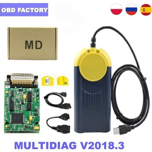 Multi-diag J2534 2018.03 Actia Multidiag J2534 Diagnostic Tool Multi-Diag Access J2534 Pass-Thru OBD2 Device Multi-Di@g V2018