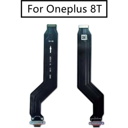 For Oneplus 8t USB Charging Port Dock Connector Flex Cable Replacement Assembly Parts phone screen repair spare parts